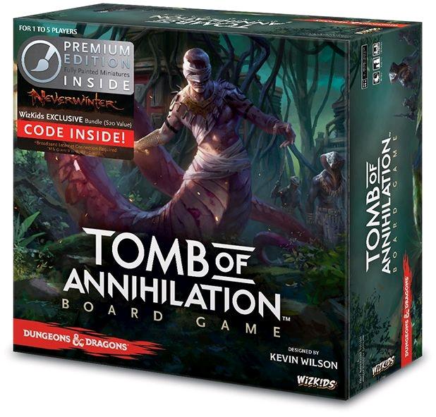 Dungeons & Dragons - Tomb of Annihilation Board Game Premium Edition | Galactic Gamez