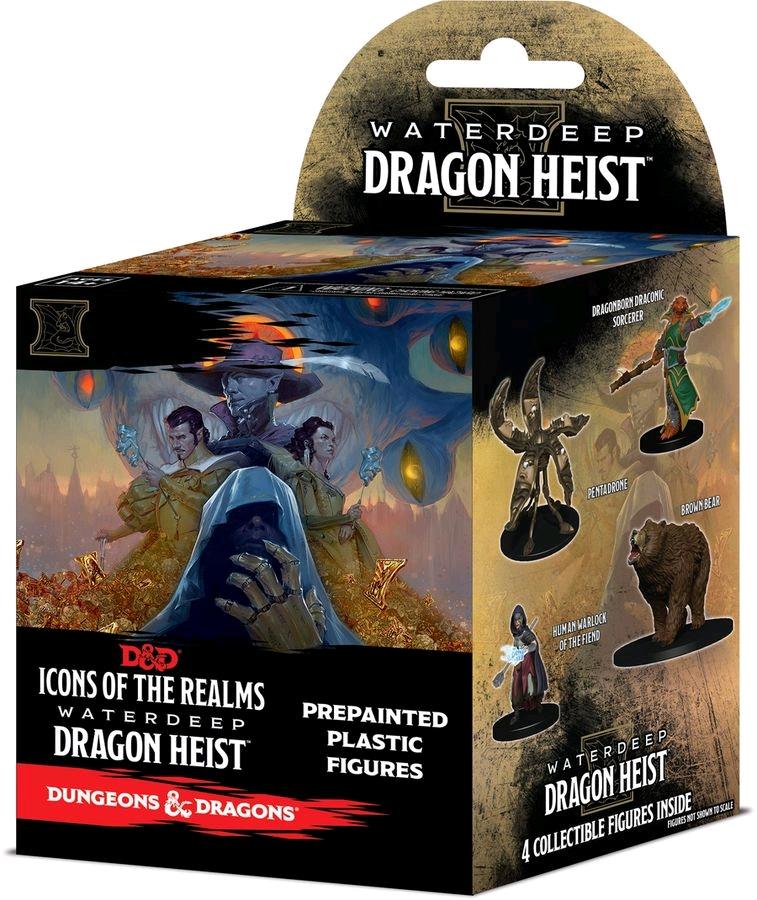 Dungeons & Dragons - Icons of the Realms Set 9 Waterdeep Dragon Heist Booster Brick | Galactic Gamez