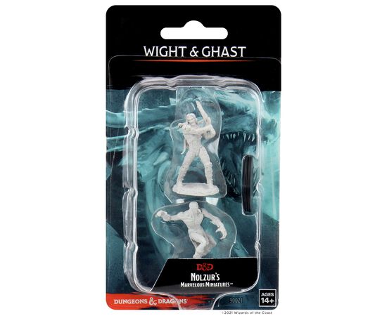 D&D mini: Wight & Ghast | Galactic Gamez