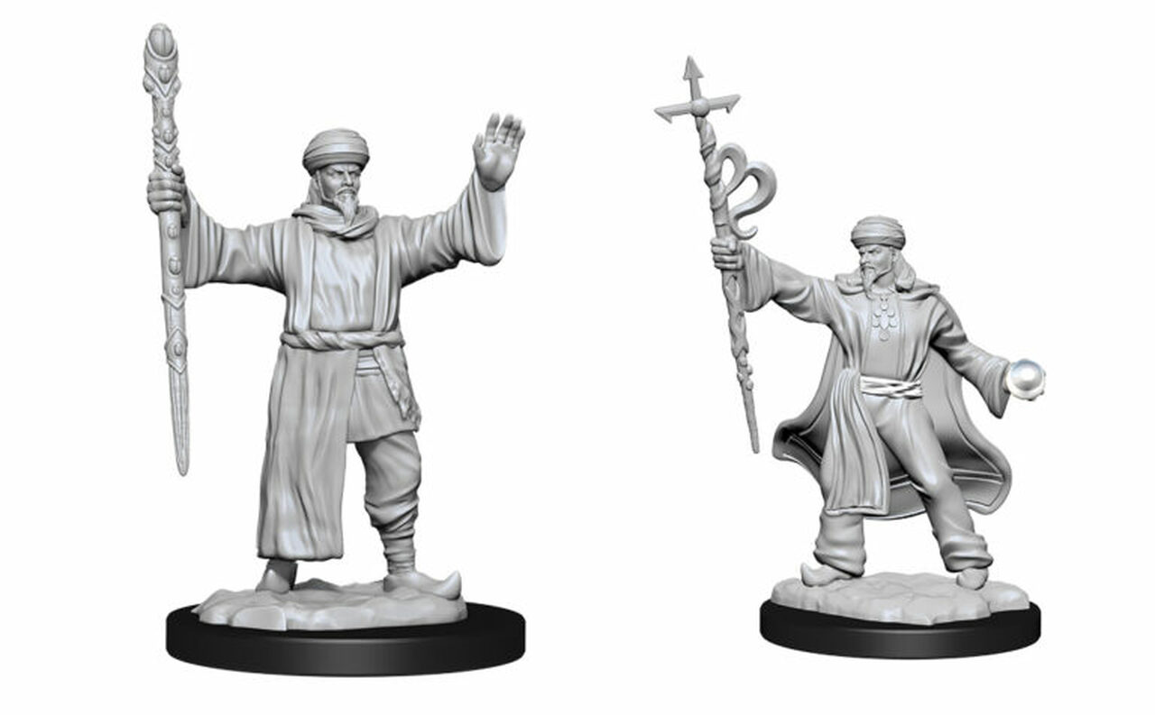 D&D Nolzur's Marvelous Miniatures: Human Wizard | Galactic Gamez
