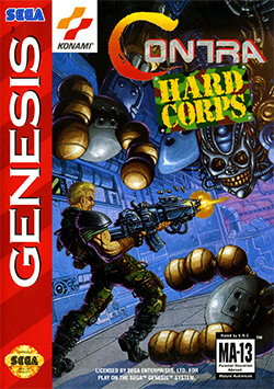 Contra Hard Corps [Cardboard Box] | Galactic Gamez