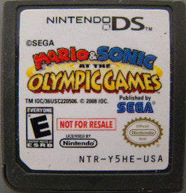 Mario and Sonic Olympic Games [Not for Resale] - Nintendo DS | Galactic Gamez