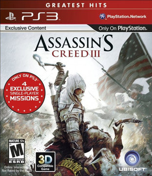 Assassin's Creed III [Greatest Hits] - Playstation 3 | Galactic Gamez