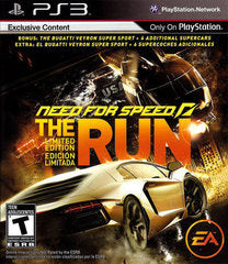 Need For Speed: The Run - Playstation 3 | Galactic Gamez