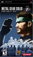 Metal Gear Solid Portable Ops Plus - PSP | Galactic Gamez