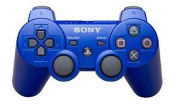 Dualshock 3 Controller Blue - Playstation 3 | Galactic Gamez