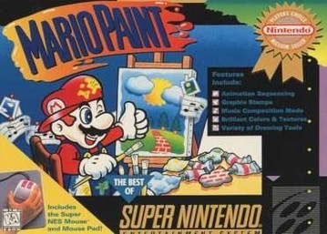 Mario Paint [Player's Choice] - Super Nintendo | Galactic Gamez