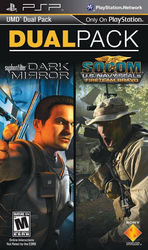 Syphon Filter: Dark Mirror & SOCOM Fireteam Bravo [Dual Pack] - PSP | Galactic Gamez