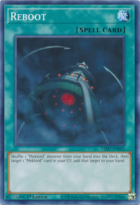 Reboot [LED7-EN051] Common | Galactic Gamez