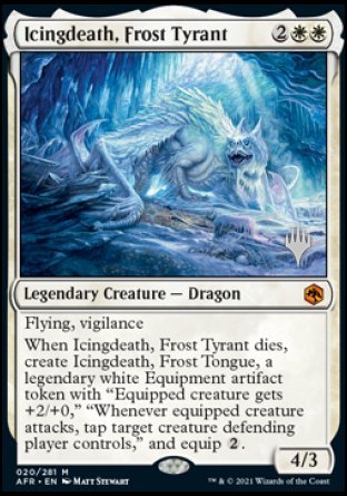 Icingdeath, Frost Tyrant (Promo Pack) [Dungeons & Dragons: Adventures in the Forgotten Realms Promos] | Galactic Gamez