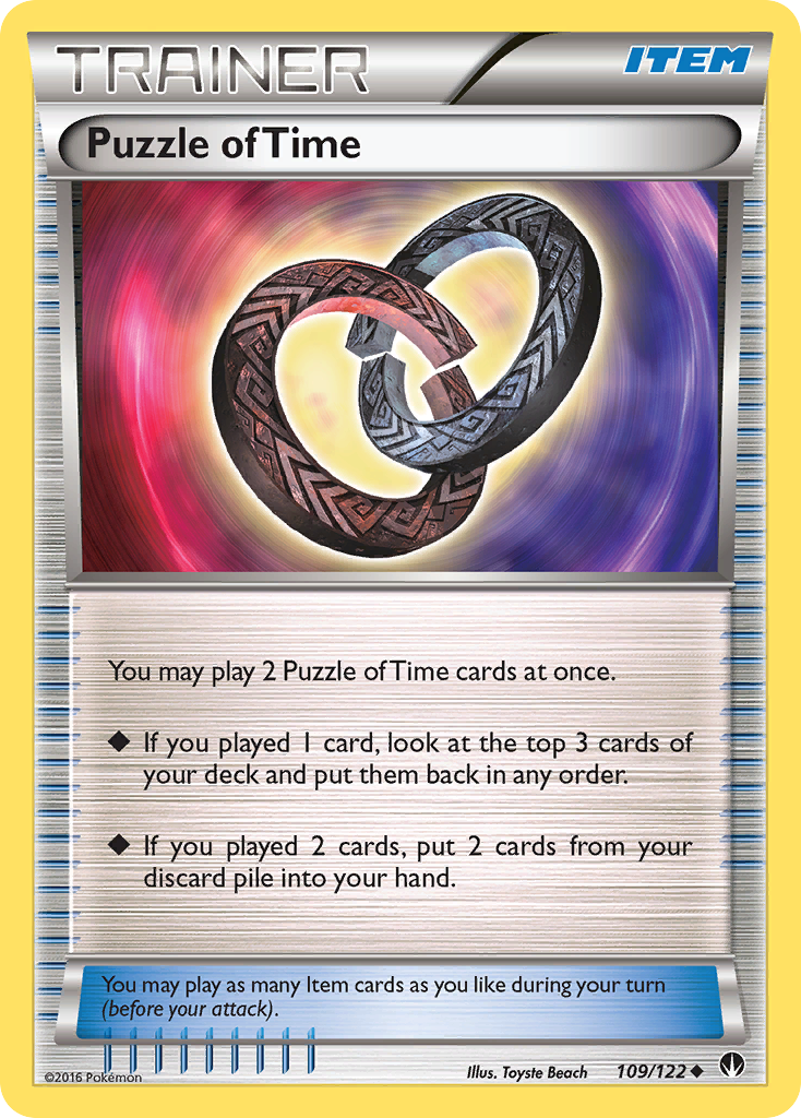 Puzzle of Time (109/122) [XY: BREAKpoint] | Galactic Gamez