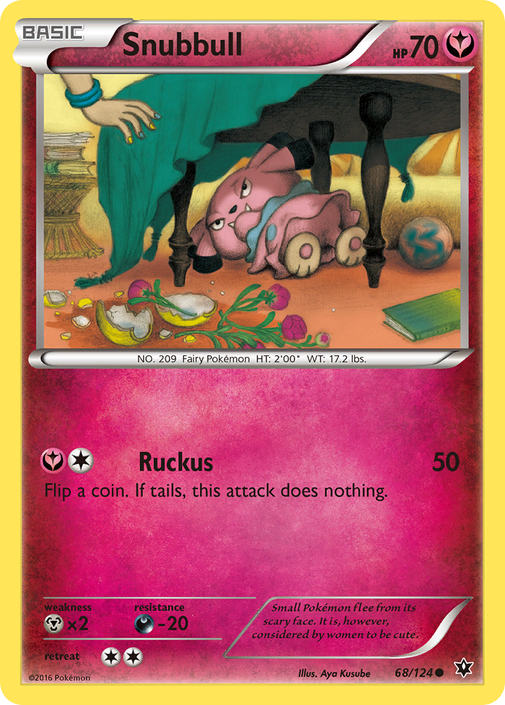 Snubbull (68/124) [XY: Fates Collide] | Galactic Gamez