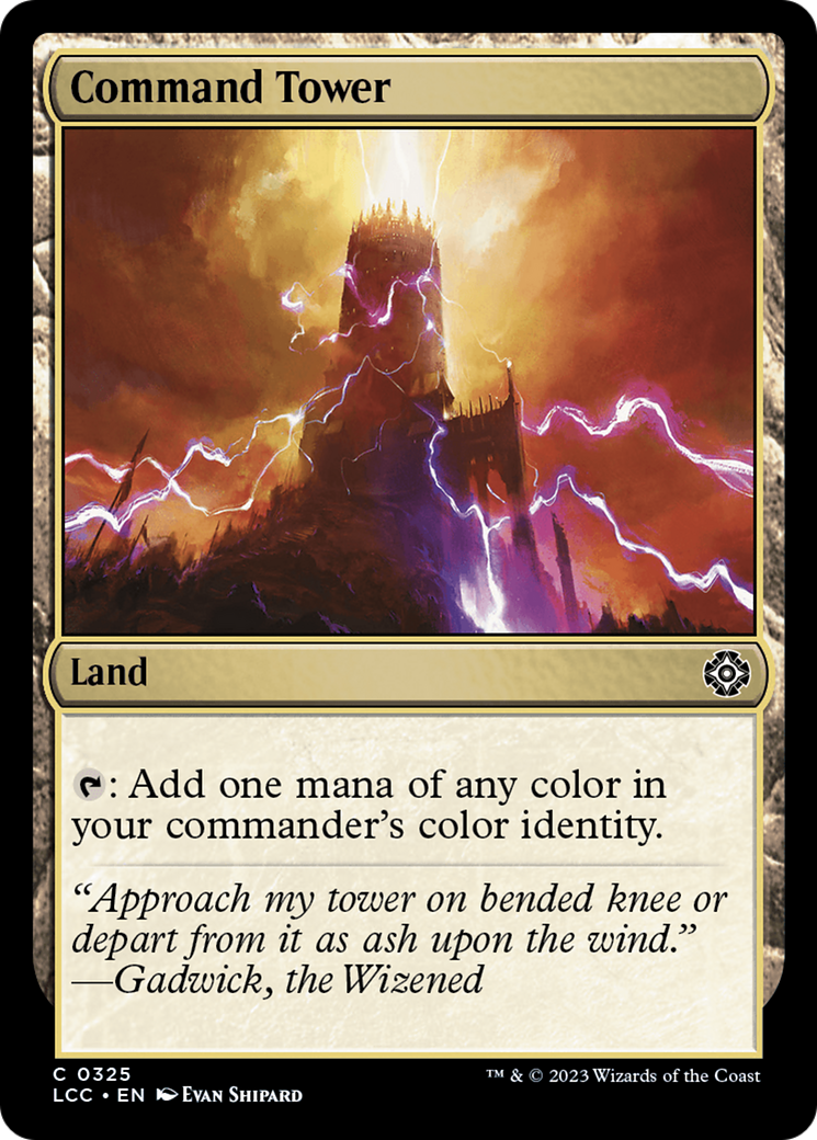 Command Tower [The Lost Caverns of Ixalan Commander] | Galactic Gamez