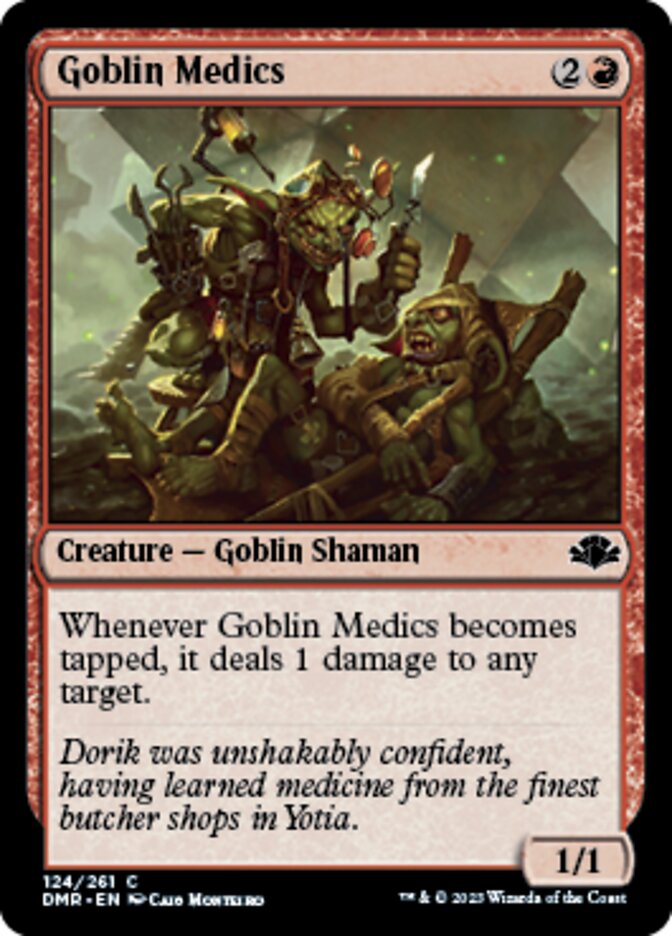 Goblin Medics [Dominaria Remastered] | Galactic Gamez