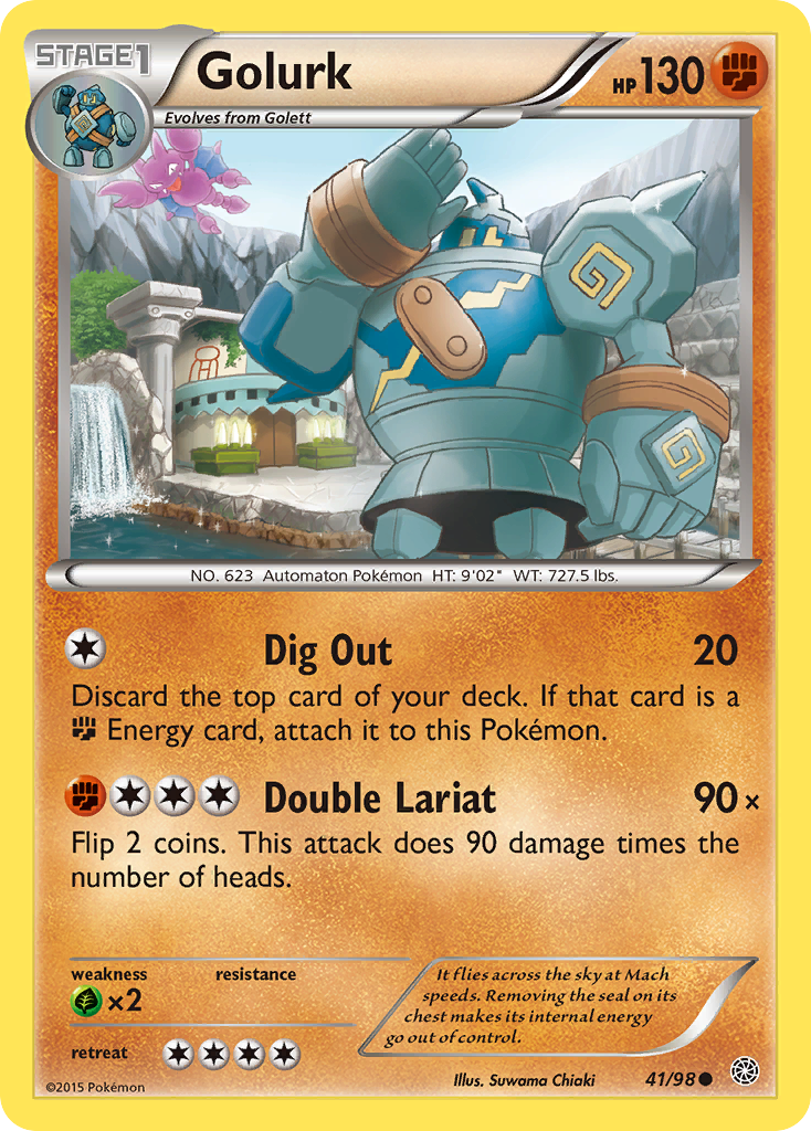 Golurk (41/98) [XY: Ancient Origins] | Galactic Gamez