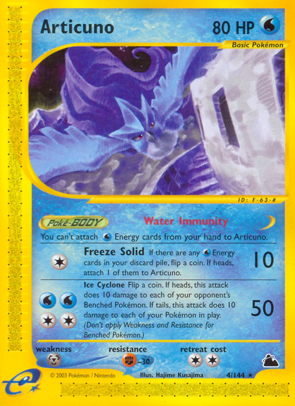 Articuno (4/144) [Skyridge] | Galactic Gamez