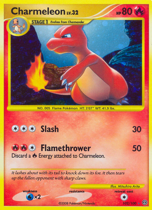 Charmeleon (102/100) [Diamond & Pearl: Stormfront] | Galactic Gamez