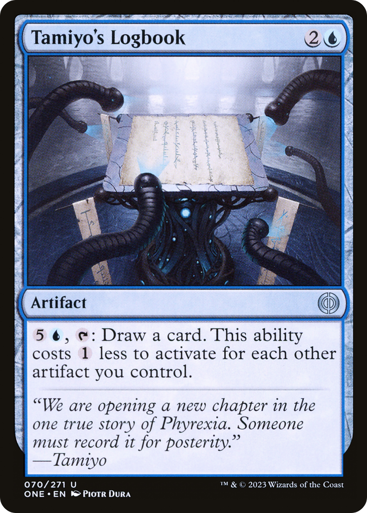 Tamiyo's Logbook [Phyrexia: All Will Be One] | Galactic Gamez