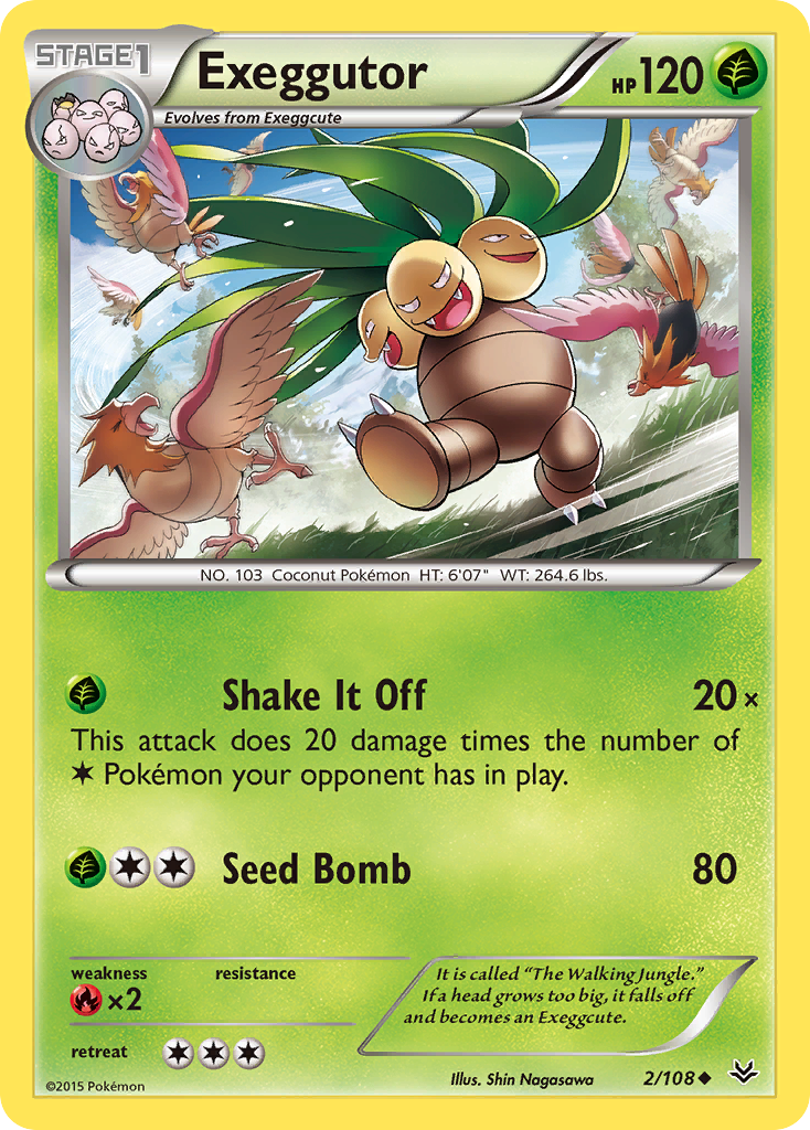 Exeggutor (2/108) [XY: Roaring Skies] | Galactic Gamez