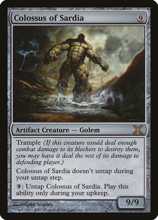 Colossus of Sardia [Tenth Edition] | Galactic Gamez