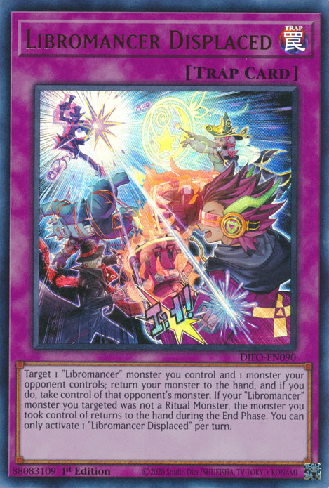 Libromancer Displaced [DIFO-EN090] Ultra Rare | Galactic Gamez