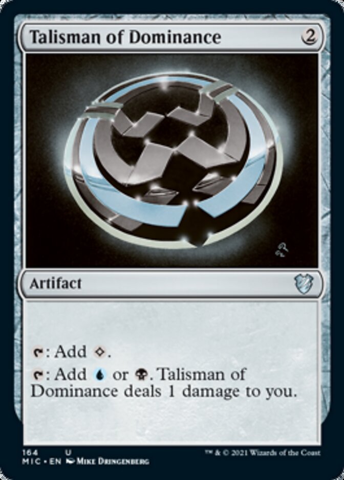 Talisman of Dominance [Innistrad: Midnight Hunt Commander] | Galactic Gamez