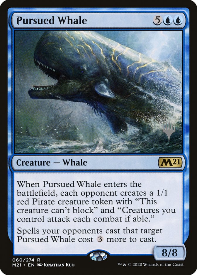 Pursued Whale (Promo Pack) [Core Set 2021 Promos] | Galactic Gamez