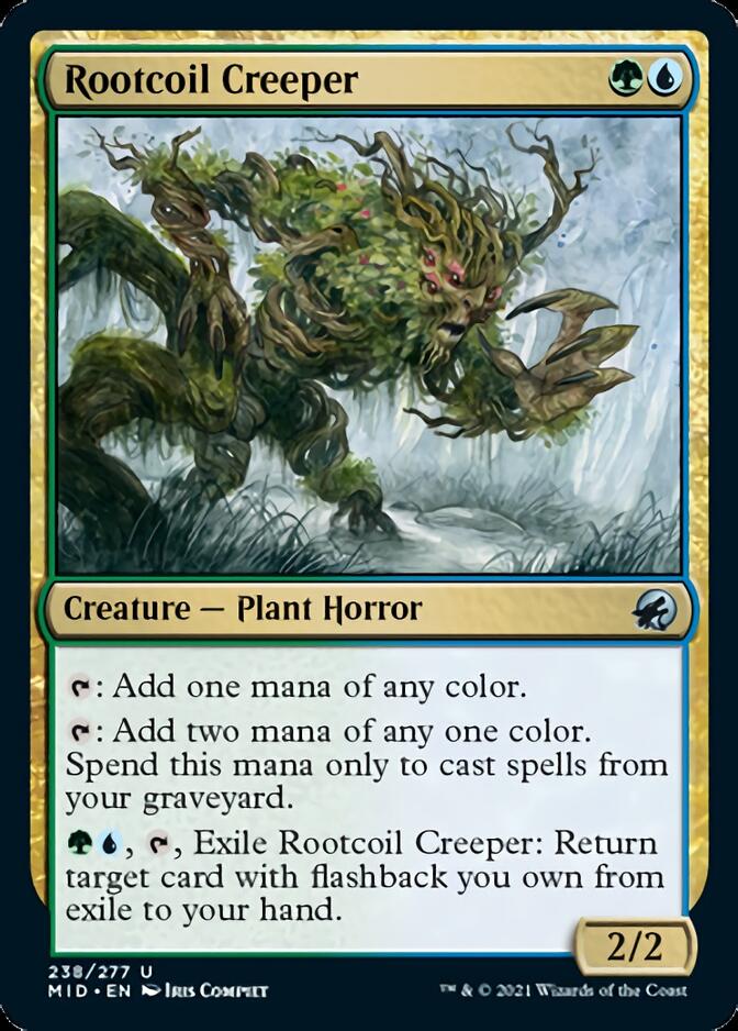 Rootcoil Creeper [Innistrad: Midnight Hunt] | Galactic Gamez