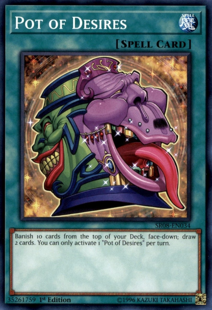 Pot of Desires [SR08-EN034] Common | Galactic Gamez