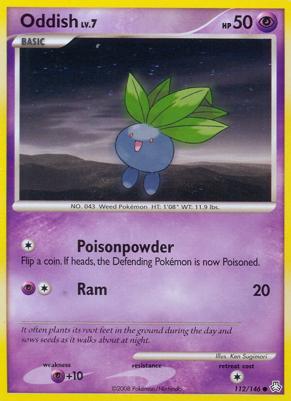 Oddish (112/146) [Diamond & Pearl: Legends Awakened] | Galactic Gamez