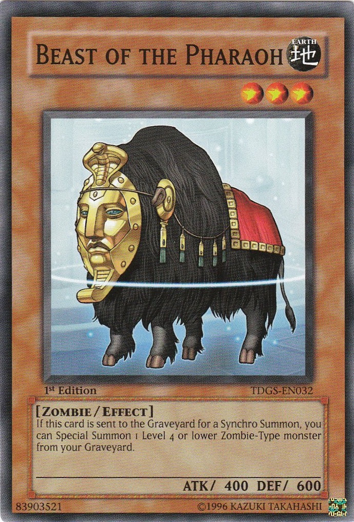 Beast of the Pharaoh [TDGS-EN032] Common | Galactic Gamez
