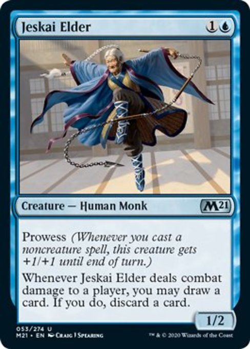 Jeskai Elder [Core Set 2021] | Galactic Gamez