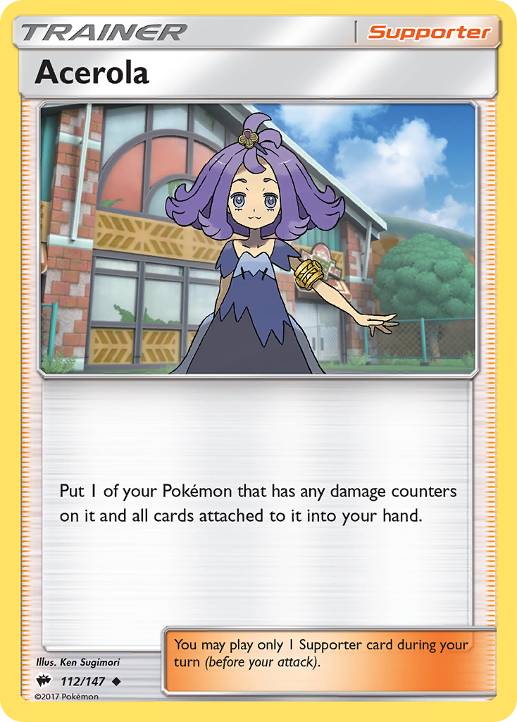 Acerola (112/147) [Sun & Moon: Burning Shadows] | Galactic Gamez