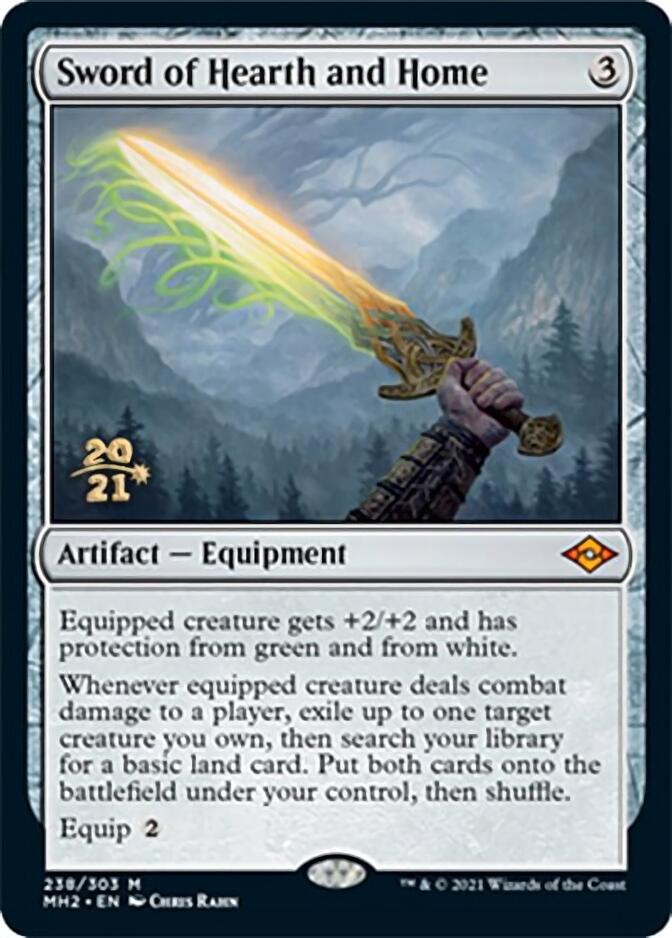 Sword of Hearth and Home [Modern Horizons 2 Prerelease Promos] | Galactic Gamez