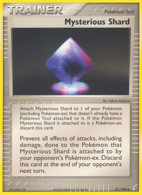 Mysterious Shard (81/100) [EX: Crystal Guardians] | Galactic Gamez