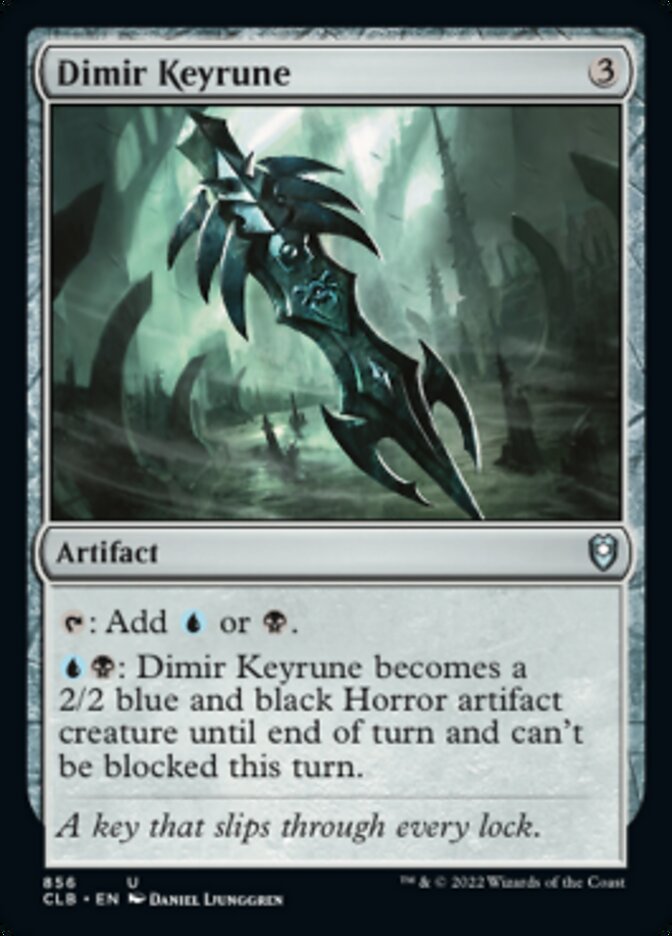 Dimir Keyrune [Commander Legends: Battle for Baldur's Gate] | Galactic Gamez