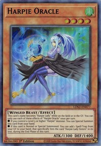 Harpie Oracle (Green) [LDS2-EN077] Ultra Rare | Galactic Gamez