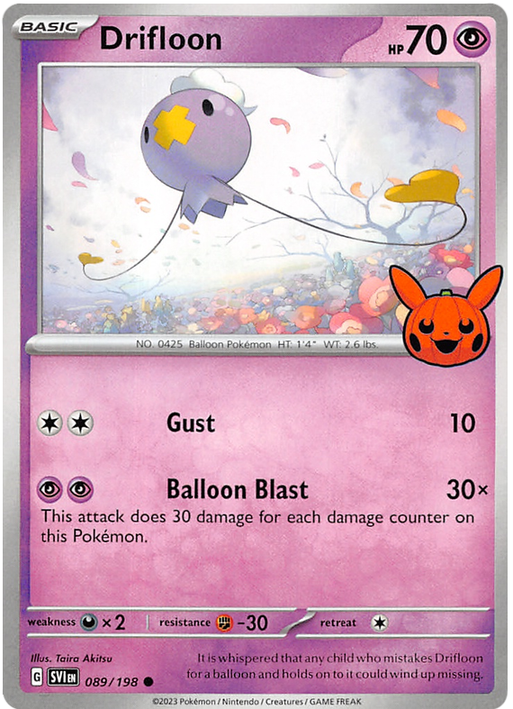 Drifloon (089/198) [Trick or Trade 2023] | Galactic Gamez