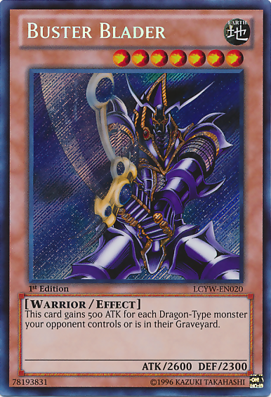 Buster Blader [LCYW-EN020] Secret Rare | Galactic Gamez