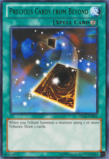 Precious Cards from Beyond (Green) [DL14-EN012] Rare | Galactic Gamez