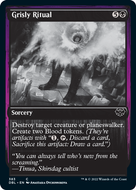 Grisly Ritual [Innistrad: Double Feature] | Galactic Gamez
