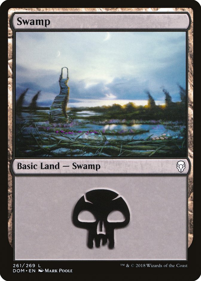 Swamp (261) [Dominaria] | Galactic Gamez