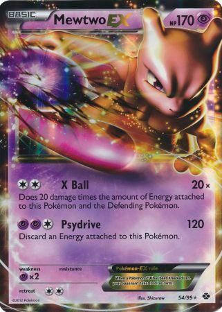 Mewtwo EX (54/99) (Jumbo Card) [Black & White: Next Destinies] | Galactic Gamez