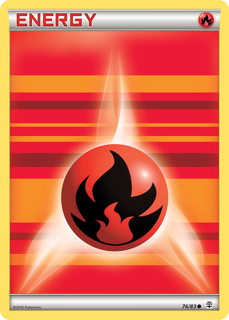 Fire Energy (76/83) [XY: Generations] | Galactic Gamez