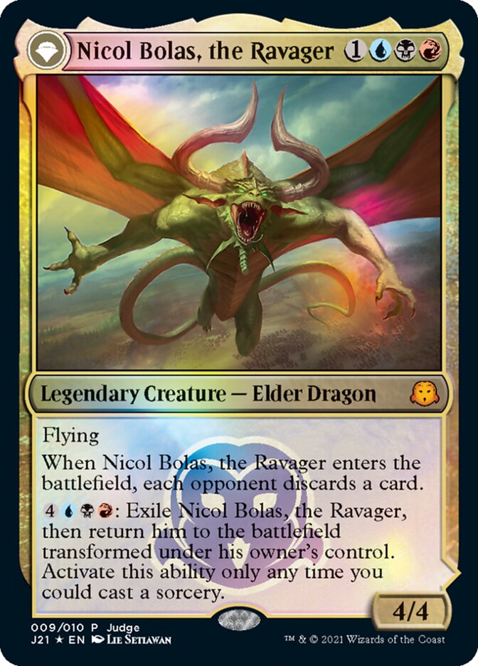 Nicol Bolas, the Ravager [Judge Gift Cards 2021] | Galactic Gamez