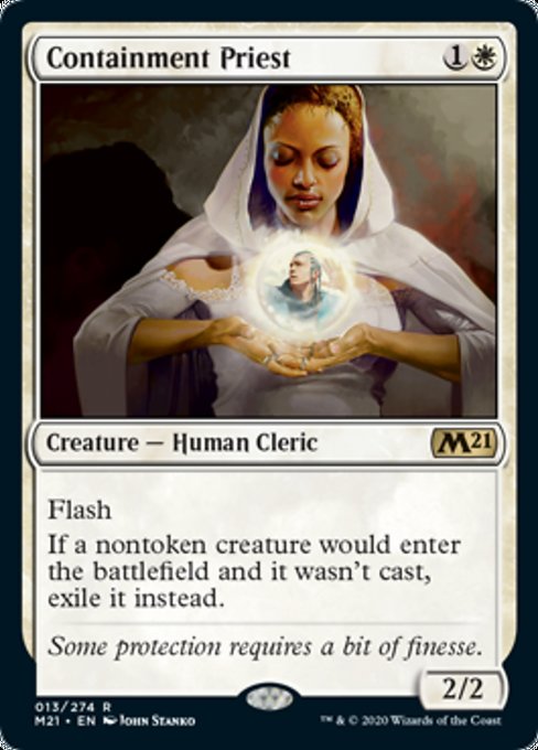 Containment Priest [Core Set 2021] | Galactic Gamez