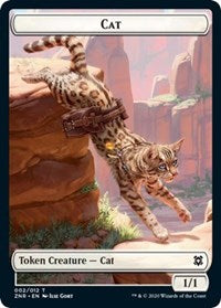 Cat // Insect Double-sided Token [Zendikar Rising Tokens] | Galactic Gamez