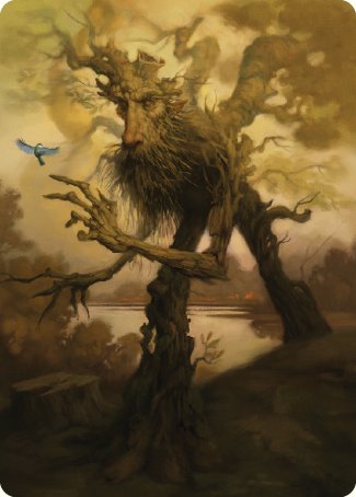 Treefolk Token Art Card [The Lord of the Rings: Tales of Middle-earth Art Series] | Galactic Gamez