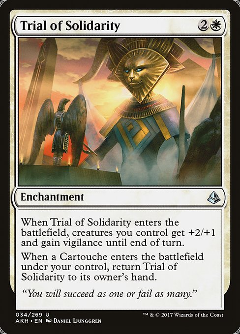 Trial of Solidarity [Amonkhet] | Galactic Gamez