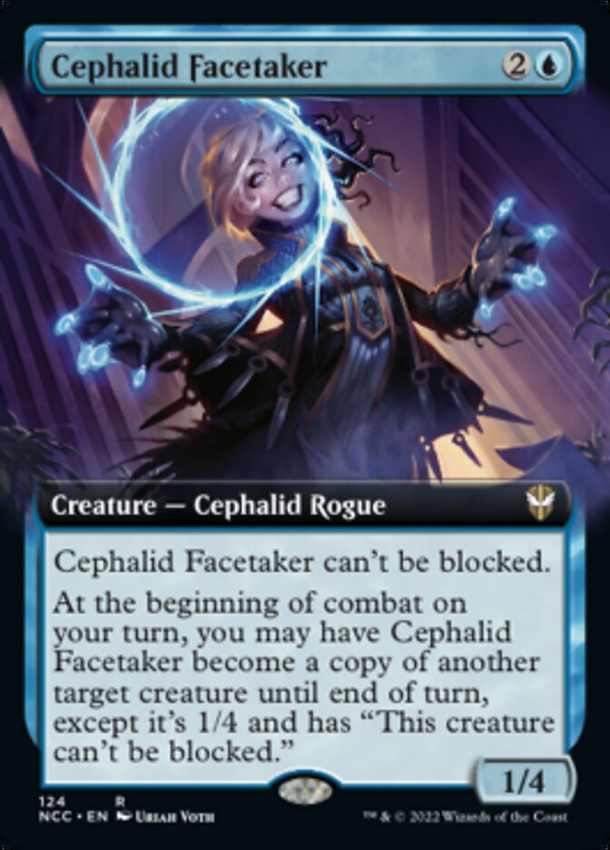 Cephalid Facetaker (Extended Art) [Streets of New Capenna Commander] | Galactic Gamez